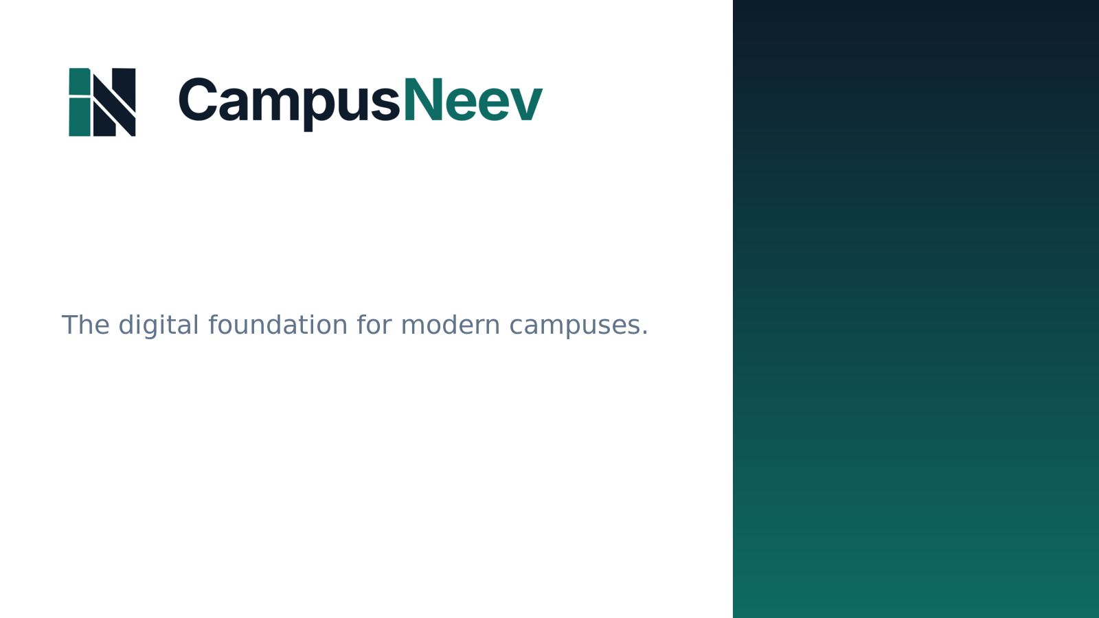 CampusNeev dashboard interface preview
